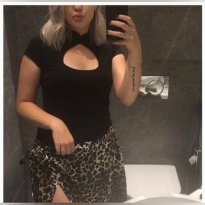 Reformation Keyhole Tee